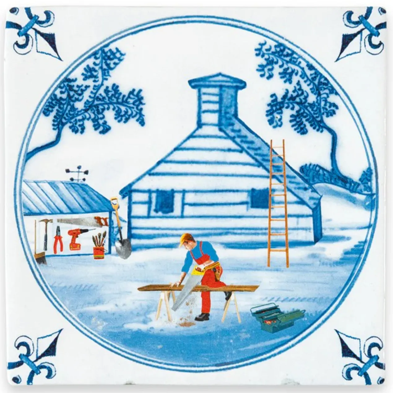 Wandtegel Handyman S