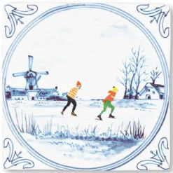 Wandtegel Hollandse Winter M