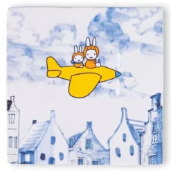 Wandtegel Miffy's jouney M