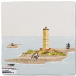 Wandtegel Richting Terschelling M