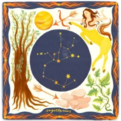 Wandtegel Sagittarius S