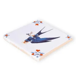 Wandtegel Sending you a message S
