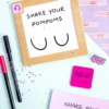 Wandtegel - Shake your pompoms