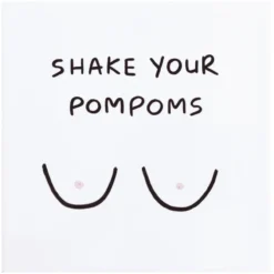 Wandtegel - Shake your pompoms