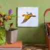 Wandtegel Traveling bird M
