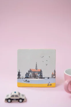 Wandtegel Verliefd op Haarlem S