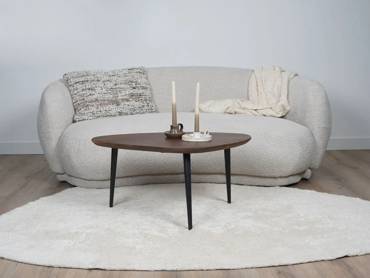 Wasbaar Vloerkleed Beach – Creme 160 x 230 cm