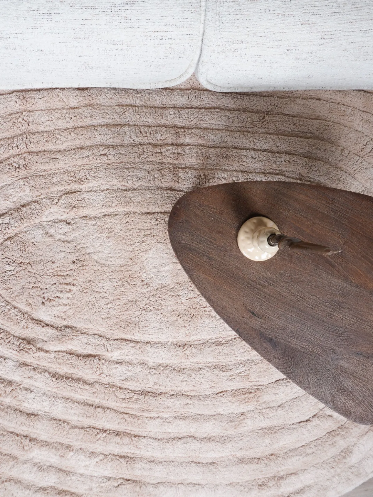 Wasbaar Vloerkleed Oliver – Beige 160 x 230 cm