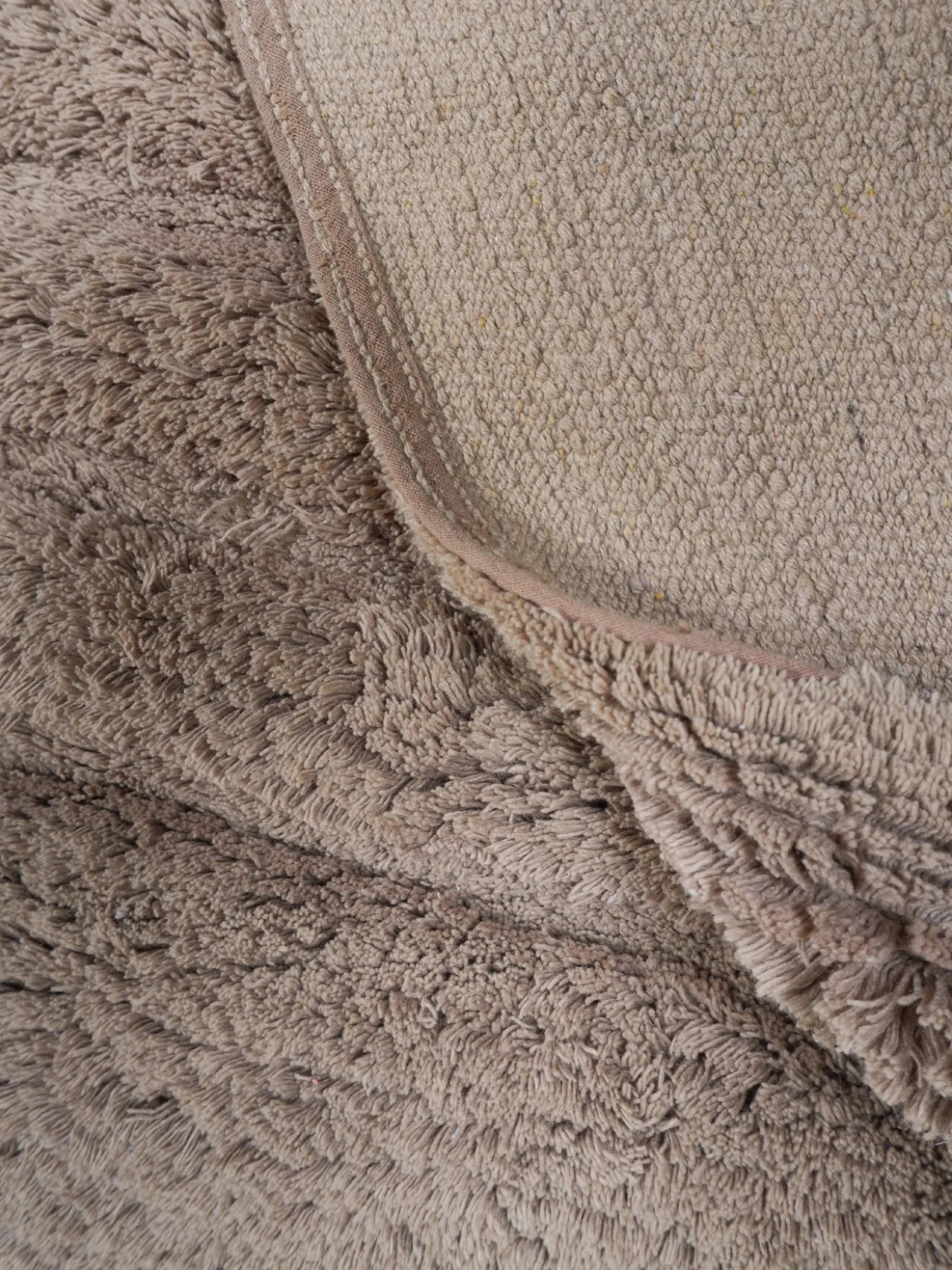 Wasbaar Vloerkleed Oliver – Taupe 140 x 200 cm