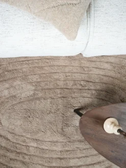 Wasbaar Vloerkleed Oliver – Taupe 160 x 230 cm