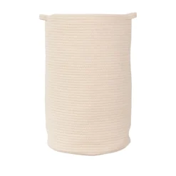 Wasmand katoen naturel Ø35 cm