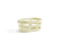 Wasmand Laundry Basket S soft yellow