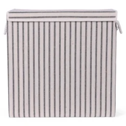 Wasmand rechthoek XL stripe black