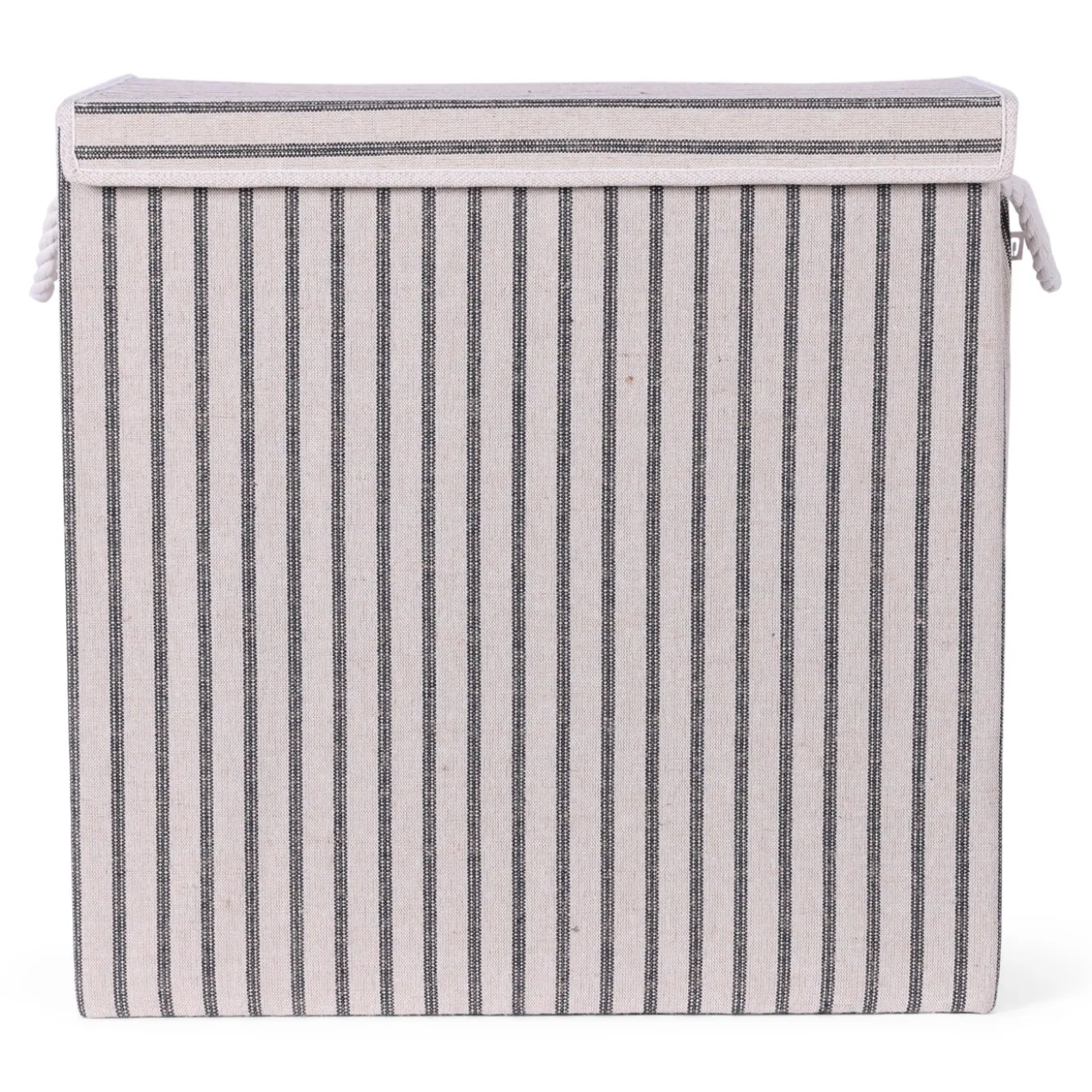 Wasmand rechthoek XL stripe black