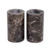 Waxinelichthouder cilinder Dark Emperador L 6x10cm