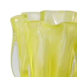 Waxinelichthouder Coralla lime