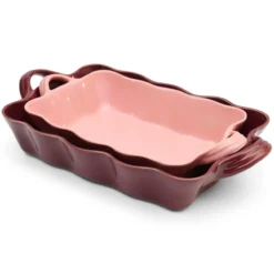 WEB ONLY - Ovenschaal Ola Aubergine L