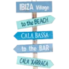 Wegwijzer Beach IBIZA