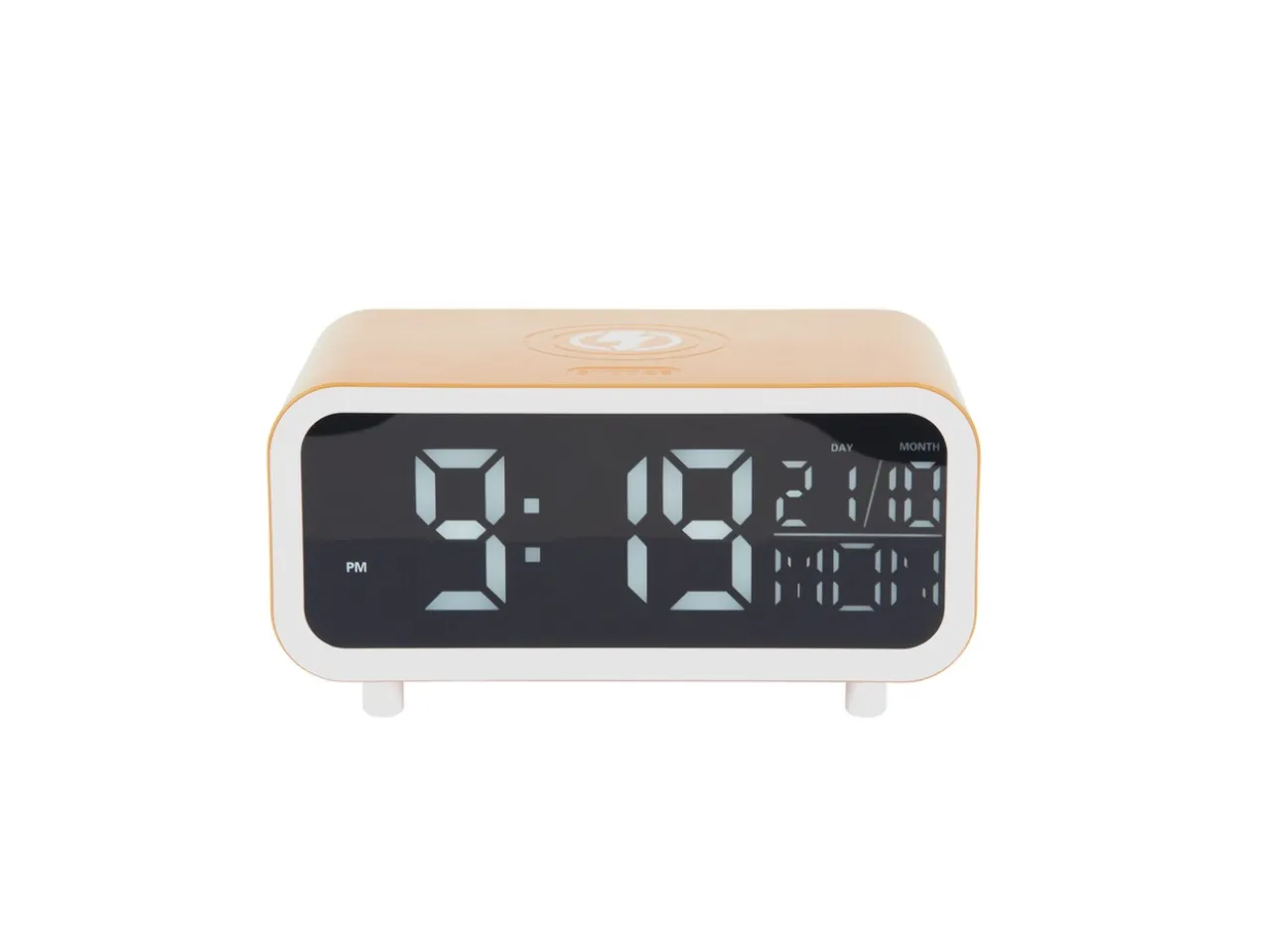 Wekker Chunky LED - Okergeel