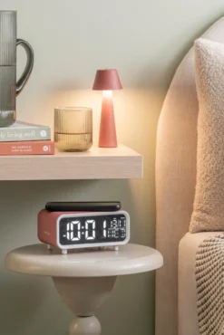 Wekker Chunky LED - Roze