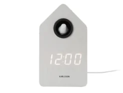 Wekker Cuckoo LED - Wit