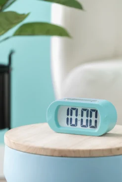 Wekker Gummy - Turquoise blauw