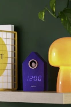 Wekker Koekoek LED Kobaltblauw