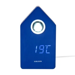 Wekker Koekoek LED Kobaltblauw