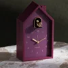 Wekker Modern Cuckoo Oro Donkerpaars