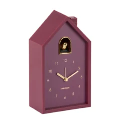 Wekker Modern Cuckoo Oro Donkerpaars