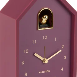Wekker Modern Cuckoo Oro Donkerpaars