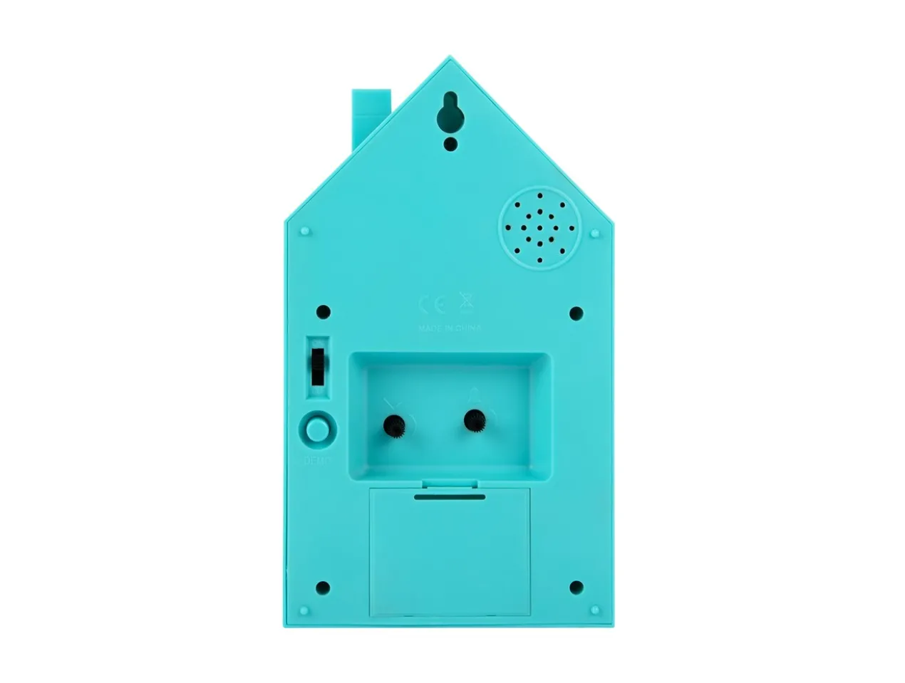 Wekker Modern Cuckoo - Turquoise blauw