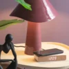 Wekker Retro Flat LED - Heldergeel