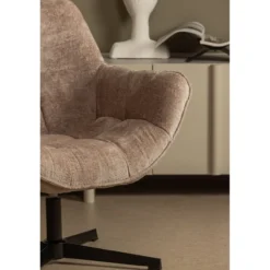 Wibo draaifauteuil taupe