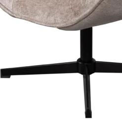 Wibo draaifauteuil taupe