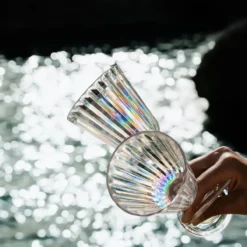 Wijnglas Crystal Line Acryl - set van 4