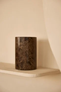 Wijnkoeler bruin 18x12cm