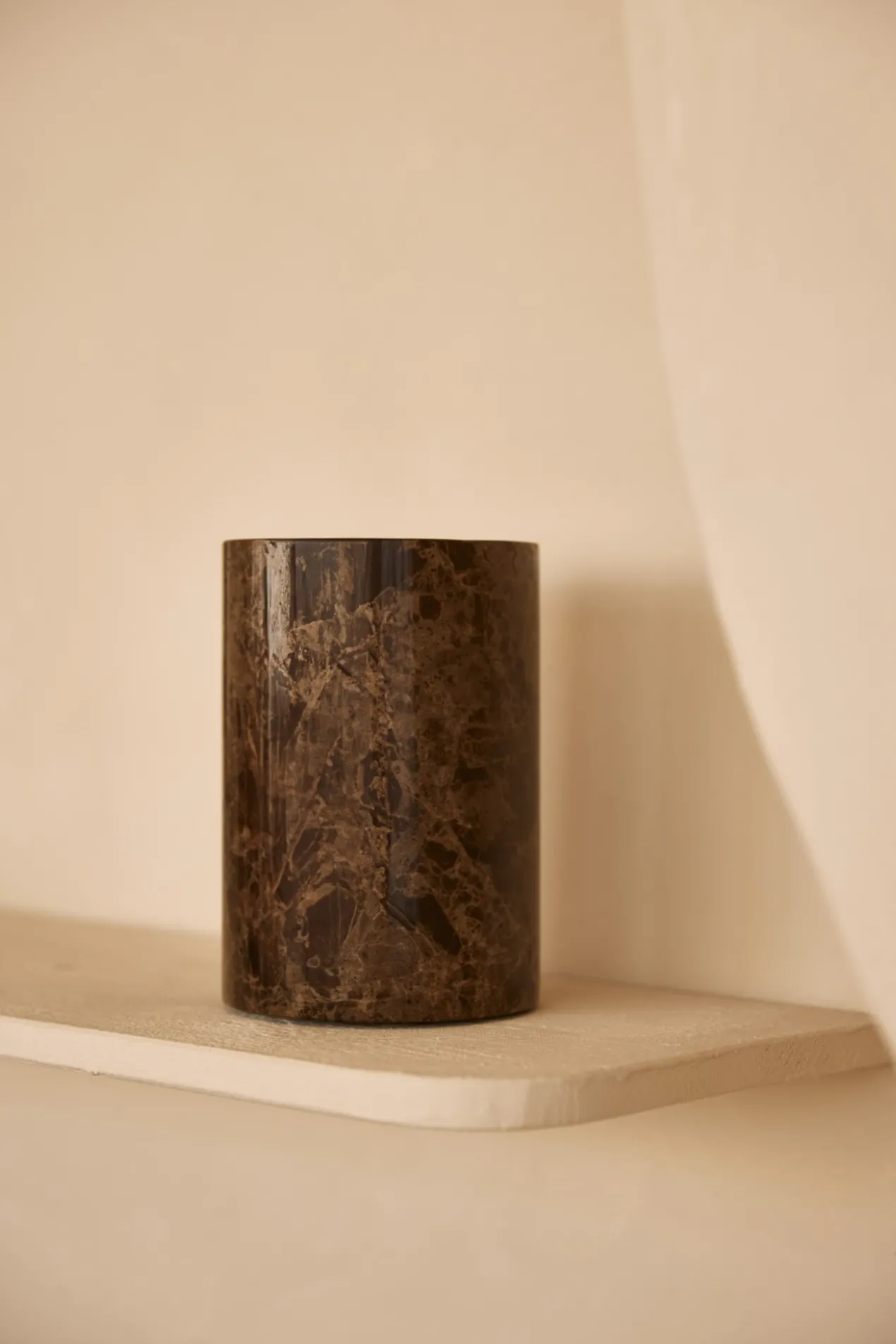 Wijnkoeler bruin 18x12cm