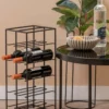 Wijnrek Dual Floor - Zwart