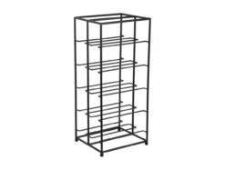 Wijnrek Dual Floor - Zwart