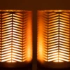 Windlicht ZigZag - set van 2 Windlicht ZigZag set van 2 stuks