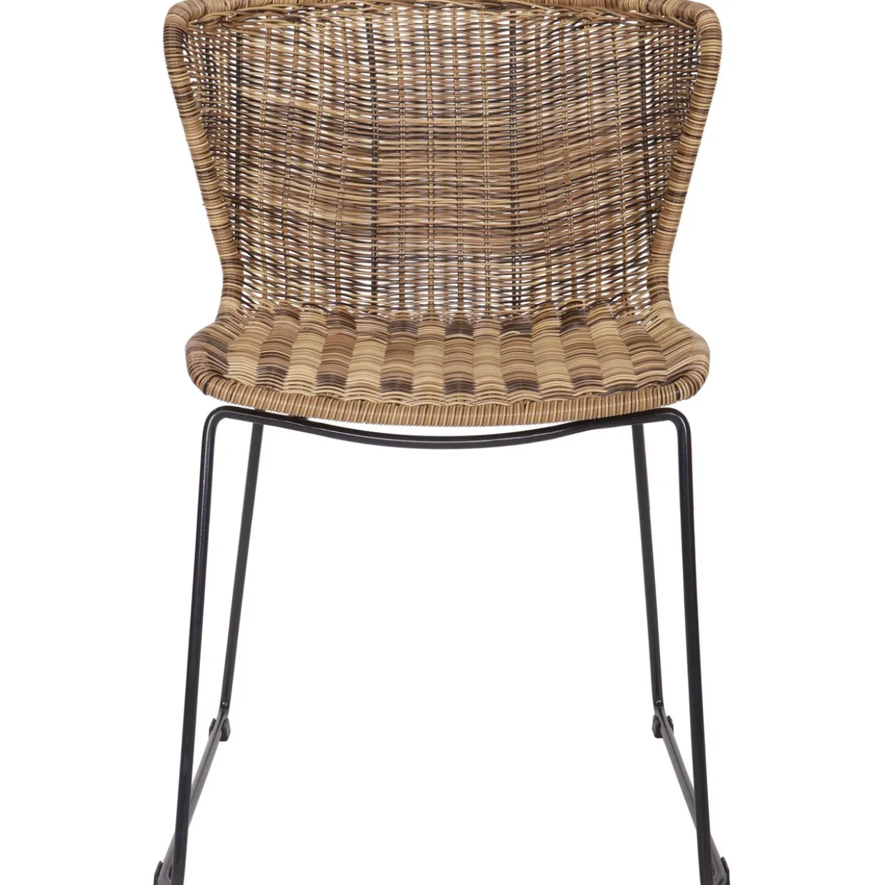 Wings tuinstoel wicker naturel - set van 2