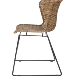 Wings tuinstoel wicker naturel - set van 2