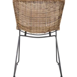 Wings tuinstoel wicker naturel - set van 2