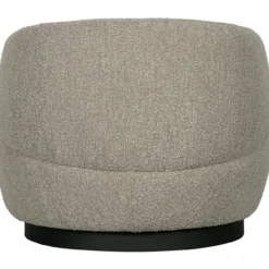 Woolly draaifauteuil boucle naturel melange