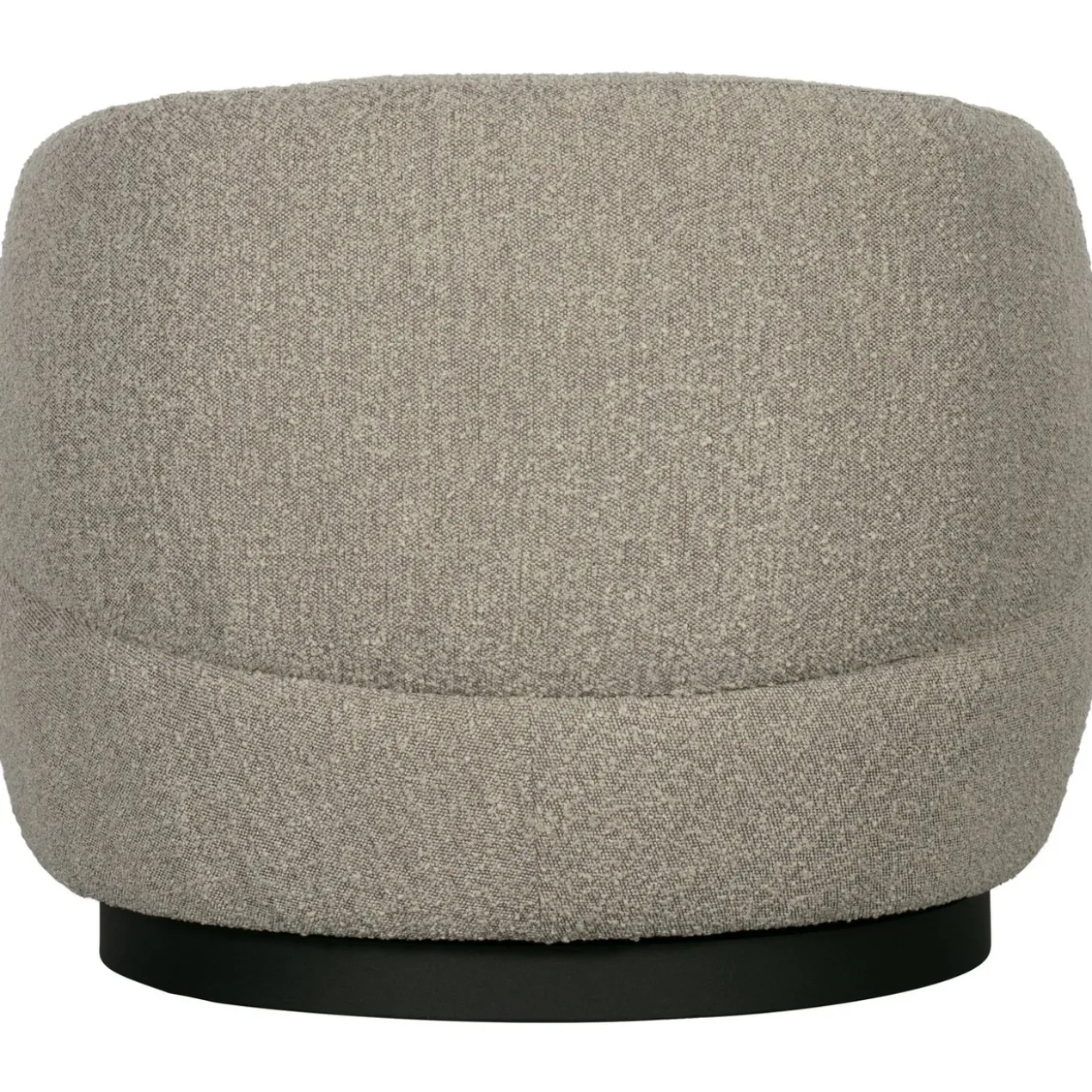 Woolly draaifauteuil boucle naturel melange
