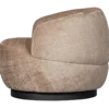 Woolly draaifauteuil chenille zand