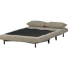 Xem 1-persoons slaapbank velvet naturel