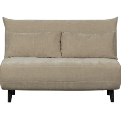 Xem 1-persoons slaapbank velvet naturel
