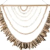 XL wandhanger Busur driftwood / schelpen / kralen